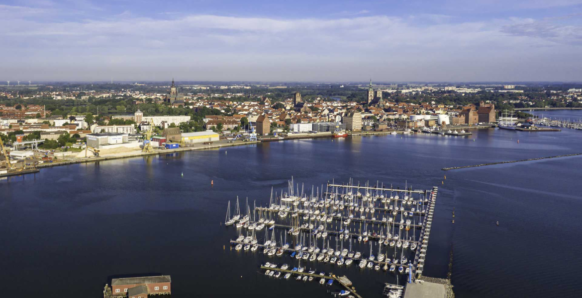 Luftbild Stralsund 
